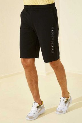 شلوارک و برمودا مشکی مردانه رگولار TOMMY LIFE - کد 40227379
