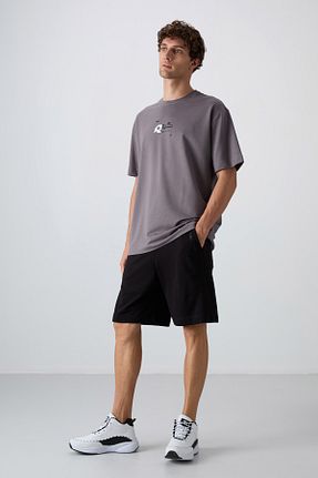 شلوارک و برمودا مشکی مردانه Relaxed TOMMY LIFE - کد 812618841