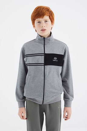 سوئیشرت طوسی بچه گانه چاپی TOMMY LIFE - کد 772439835