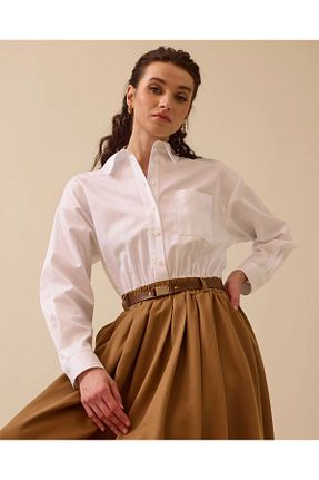 لباس قهوه ای زنانه بافتنی SEÇİL - کد 921104415