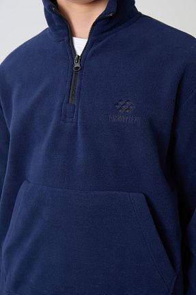 ست گرمکن سرمه ای بچه گانه پلی استر TOMMY LIFE - کد 856827335