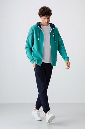 ست گرمکن سرمه ای مردانه مخلوط پلی استر TOMMY LIFE - کد 839641372