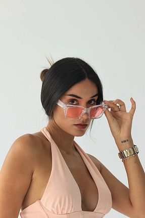 عینک آفتابی صورتی زنانه UV400 Modalucci - کد 816686223