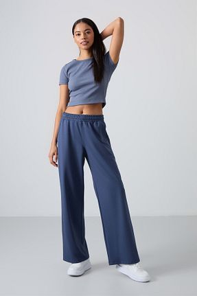 شلوار کرمگن آبی زنانه Relaxed TOMMY LIFE - کد 833248039
