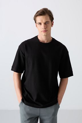 تیشرت مشکی مردانه Relaxed TOMMY LIFE - کد 811892597