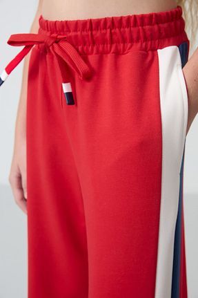 شلوار کرمگن قرمز بچه گانه رگولار TOMMY LIFE - کد 855739917