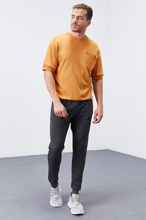 شلوار کرمگن طوسی مردانه Relaxed TOMMY LIFE - کد 208540564