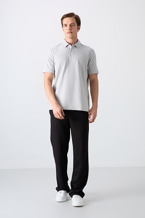 تیشرت طوسی مردانه رگولار TOMMY LIFE - کد 812519398