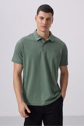 تیشرت طوسی مردانه رگولار TOMMY LIFE - کد 839640028