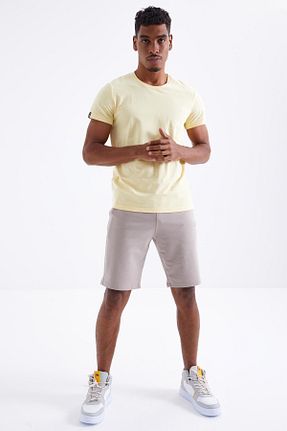 شلوارک و برمودا بژ مردانه Relaxed TOMMY LIFE - کد 277143506