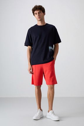 شلوارک و برمودا سبز مردانه Relaxed TOMMY LIFE - کد 812618506