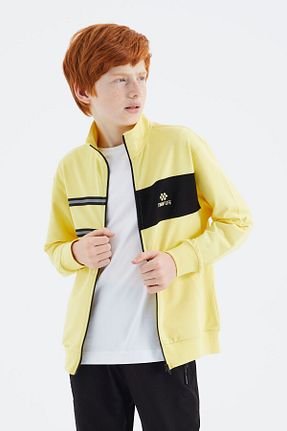 سوئیشرت زرد بچه گانه چاپی TOMMY LIFE - کد 772439898