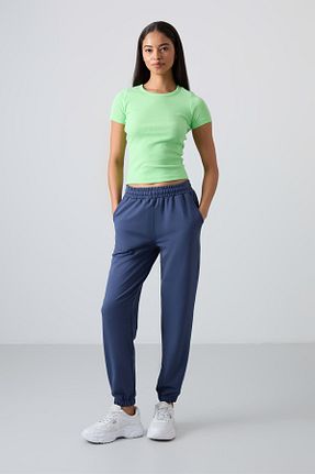 شلوار کرمگن آبی زنانه Relaxed TOMMY LIFE - کد 126952180