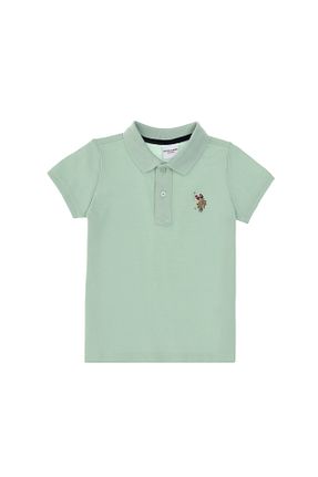پولوشرت سبز بچه گانه پنبه ای U.S. Polo Assn. - کد 921102531