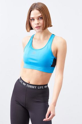 نیم تنه اسپرت فیروزه ای زنانه پلی استر TOMMY LIFE - کد 87311328