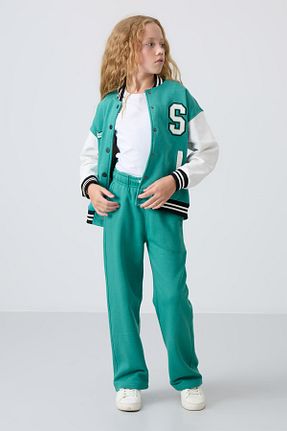 شلوار کرمگن سبز بچه گانه Relaxed TOMMY LIFE - کد 852964619