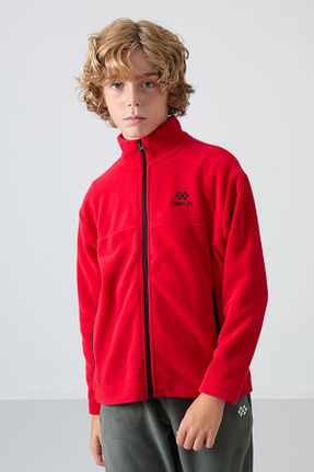 سوئیشرت قرمز بچه گانه ساده TOMMY LIFE - کد 852964496
