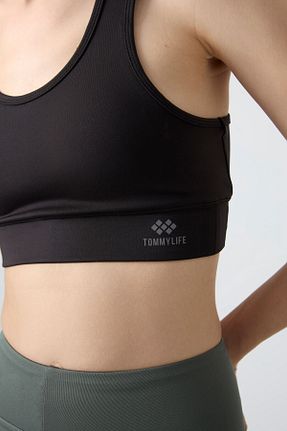 نیم تنه اسپرت مشکی زنانه پلی استر TOMMY LIFE - کد 91865391