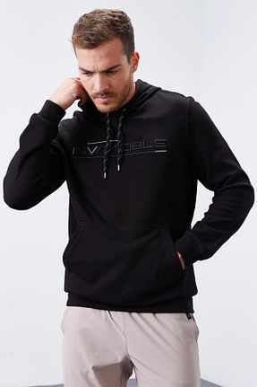 سوئیشرت مشکی مردانه چاپی TOMMY LIFE - کد 51674501