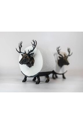 پایه دستمال توالت مشکی پلاستیک jeane home decor - کد 921100861