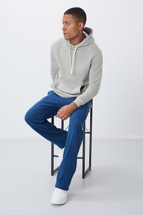 شلوار کرمگن سرمه ای مردانه اورسایز TOMMY LIFE - کد 867243641