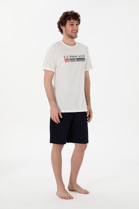ست لباس راحتی سفید مردانه ساده U.S. Polo Assn. - کد 921113495