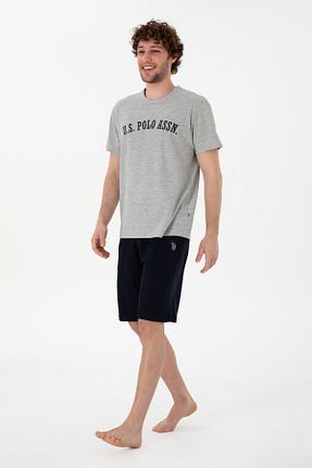 ست لباس راحتی طوسی مردانه ساده U.S. Polo Assn. - کد 921114365