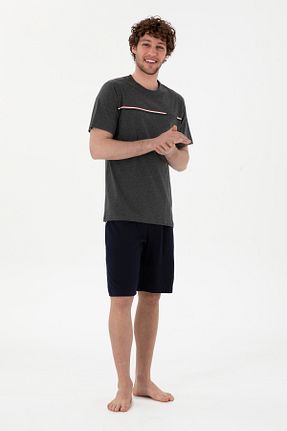 ست لباس راحتی طوسی مردانه ساده U.S. Polo Assn. - کد 921124314