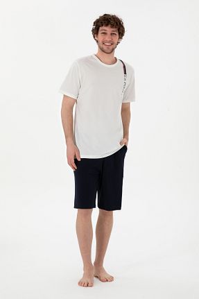 ست لباس راحتی سفید مردانه ساده U.S. Polo Assn. - کد 921124534