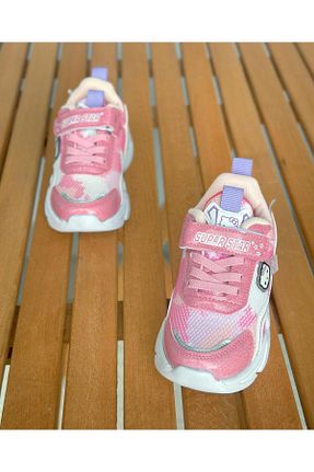 کفش اسنیکر صورتی بچه گانه چسبی Surpie Shoes - کد 921146938