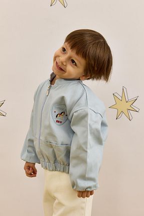 کت آبی بچه گانه رگولار Fahhar Kids - کد 921966587