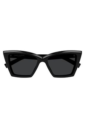عینک آفتابی مشکی زنانه 58 Yves Saint Laurent - کد 850986268