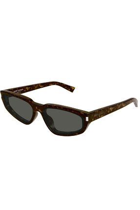 عینک آفتابی قهوه ای زنانه 61 Yves Saint Laurent - کد 868346070