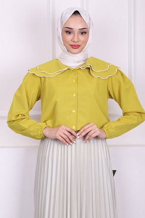 پیراهن حجاب سبز زنانه رگولار İmajButik - کد 921192763