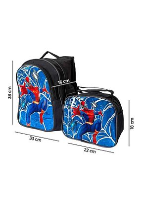 کیف مدرسه مشکی بچه گانه پارچه ای asaf - کد 921220735