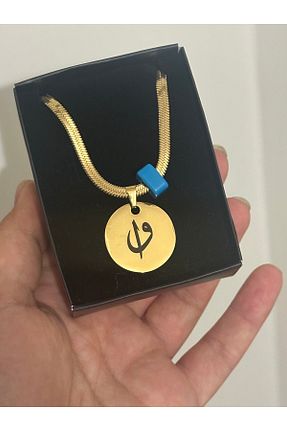 گردنبند استیل ( فولاد ) طلائی استیل (فولاد) SERENİTY AKSESUAR - کد 921234332