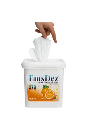 دستمال مرطوب EMSDEZ - کد 919986343