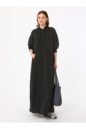 لباس حجاب مشکی زنانه رگولار Refka - کد 85899113