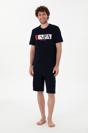 ست لباس راحتی سرمه ای مردانه ساده U.S. Polo Assn. - کد 921124512