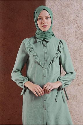 تونیک حجاب سبز زنانه پلی استر Alvina - کد 853025605