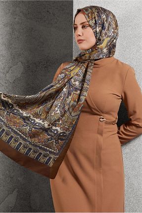 شال متالیک زنانه پلی استر Alvina - کد 890410784