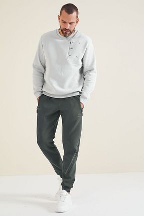 شلوار کرمگن خاکی مردانه Relaxed TOMMY LIFE - کد 921276016