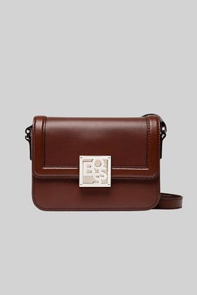 کیف دستی قهوه ای زنانه سایز متوسط BOSS - کد 753918923