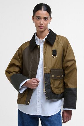 کت قهوه ای زنانه رگولار Barbour - کد 922098881