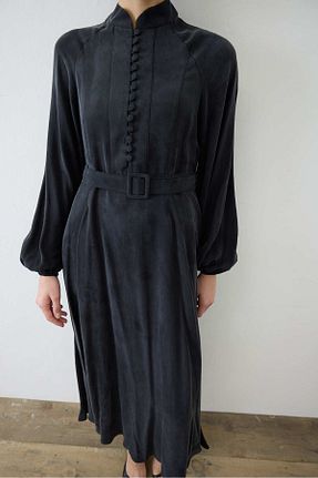 لباس مشکی بافتنی TERZİ DÜKKANI - کد 902724776