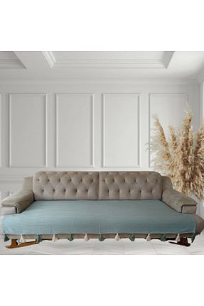 کاور مبل سبز پنبه ای Petek Home - کد 922096254