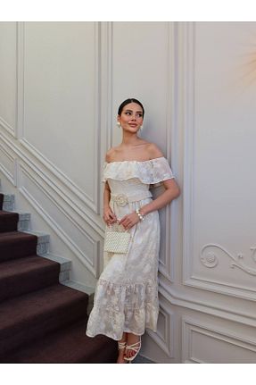 لباس بژ زنانه بافتنی ESRAHELVACI - کد 921300212