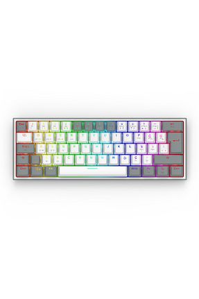 کیبورد گیمر سفید REDRAGON - کد 921313660