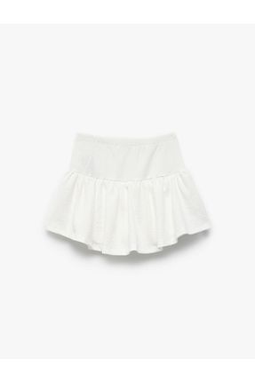 شلوارک و برمودا سفید بچه گانه Relaxed Koton - کد 691041009