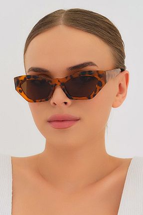 عینک آفتابی قهوه ای زنانه UV400 Modalucci - کد 43474036